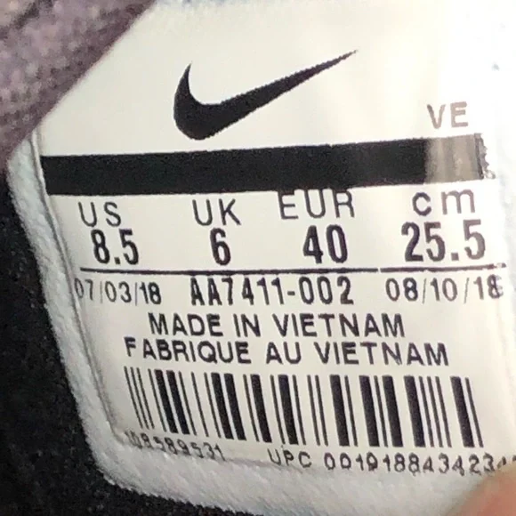 Nike Renew Rival Running Sneakers Shoes AA7411-002 Women’s size 8.5 - Picture 13 of 13